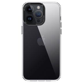 iPhone 15 Crystal & Black/White  TPE Bumper Shockproof Case