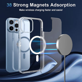 Magnetic Clear MagSafe Case with tail
